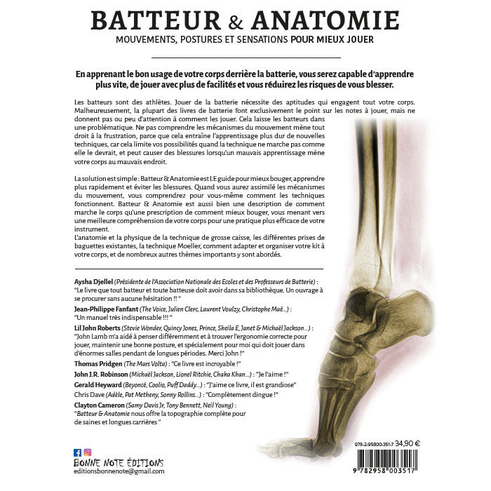 Batteur & Anatomie
