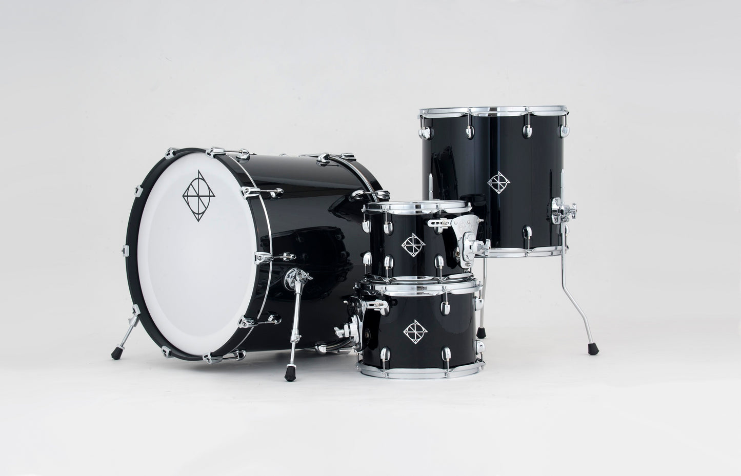 Dixon Cornerstone Hybrid Maple Piano Black 4 PCS Modèle utilisé lors d'une Masterclass