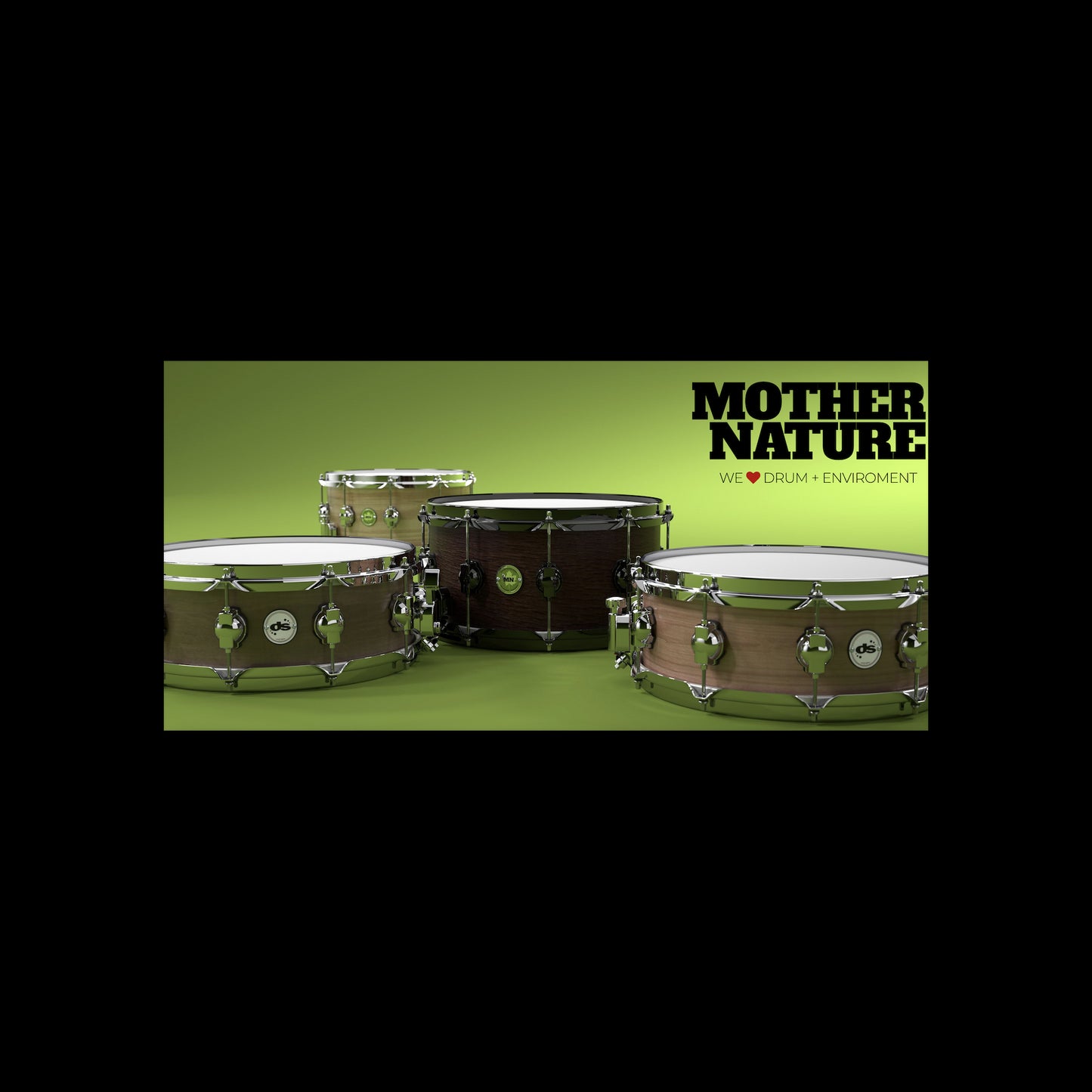 Caisse Claire DS Drum Mother Nature 14"x6,5" Walnut