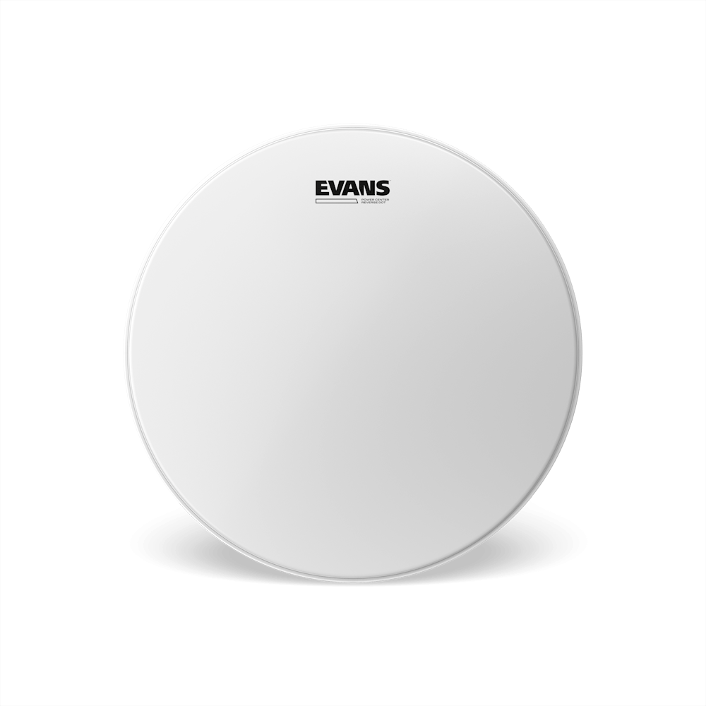 Peau Evans Power Center Reverse Dot sablée (de 13" à 14")