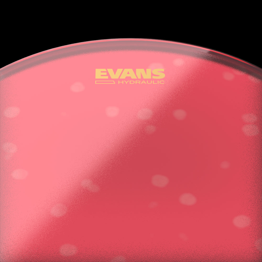 Peau Evans Hydraulic Rouge sablée 14"