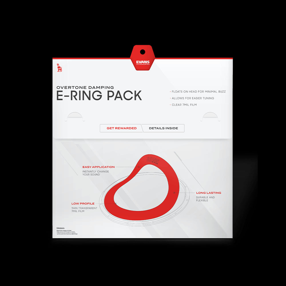 Pack E-Rings Evans Snare 14""