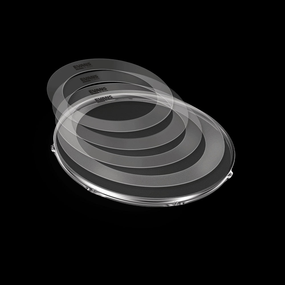 Pack E-Rings Evans Standard (12" 13" 14" 16")