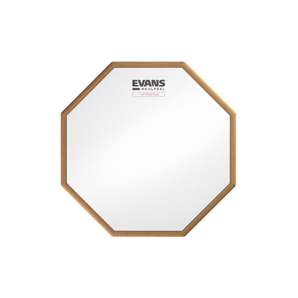 Pad d'entraînement Evans RealFeel Attacktile 10"