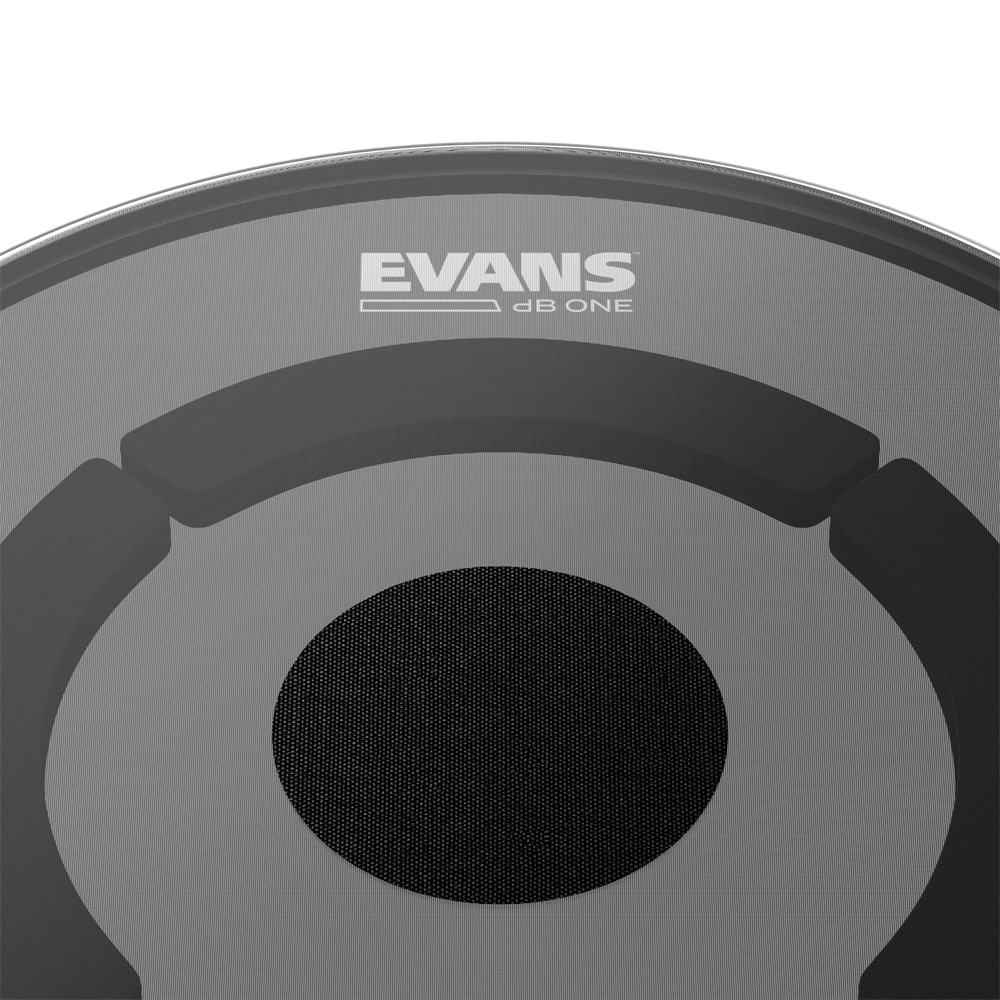Peau Evans DB ONE Tom (de 10" à 16")