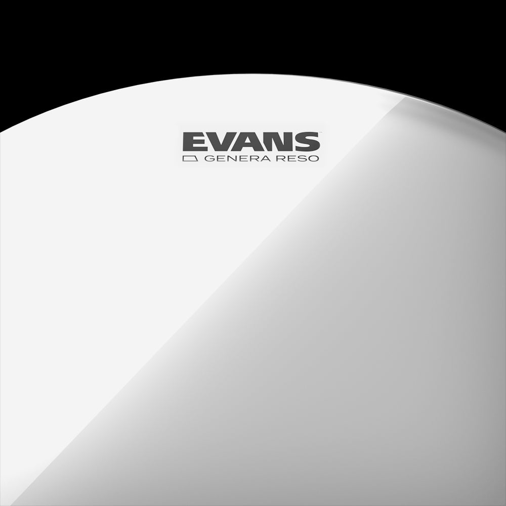 Peau Evans Genera Resonant Clear (de 10" à 16")
