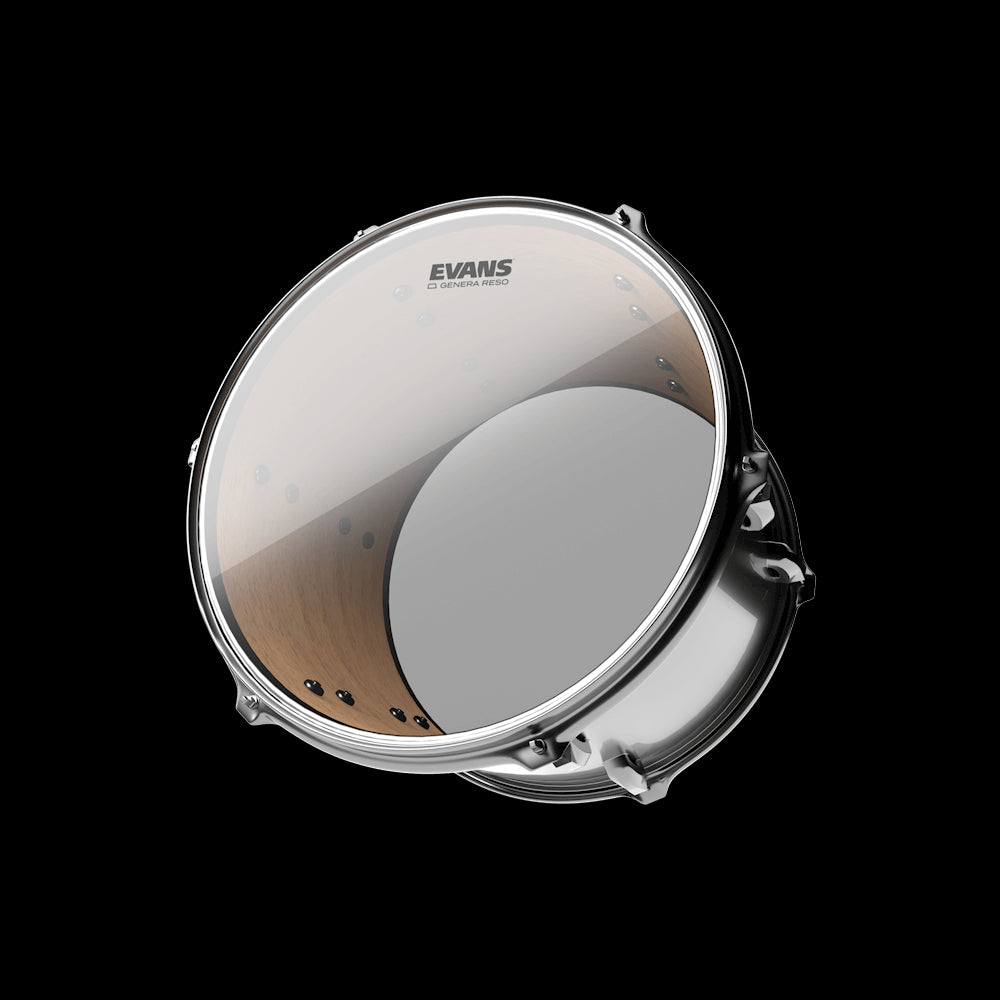 Peau Evans Genera Resonant Clear (de 10" à 16")