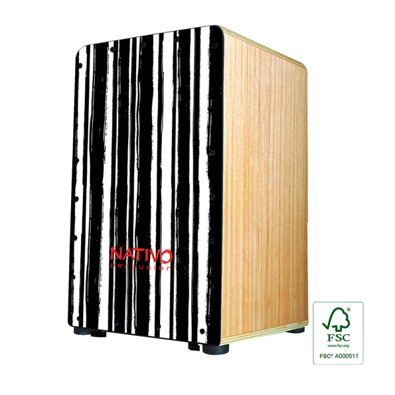 Cajon Nativo Studio Zebra