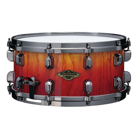 Caisse Claire Tama Starclassic Walnut/Birch Vermilion 14"x6,5" Bosse Fonce Fade Édition Limitée