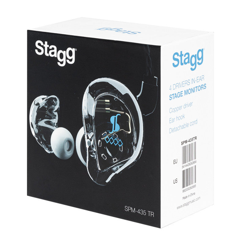 Stagg SPM-435TR In Ear Transparent