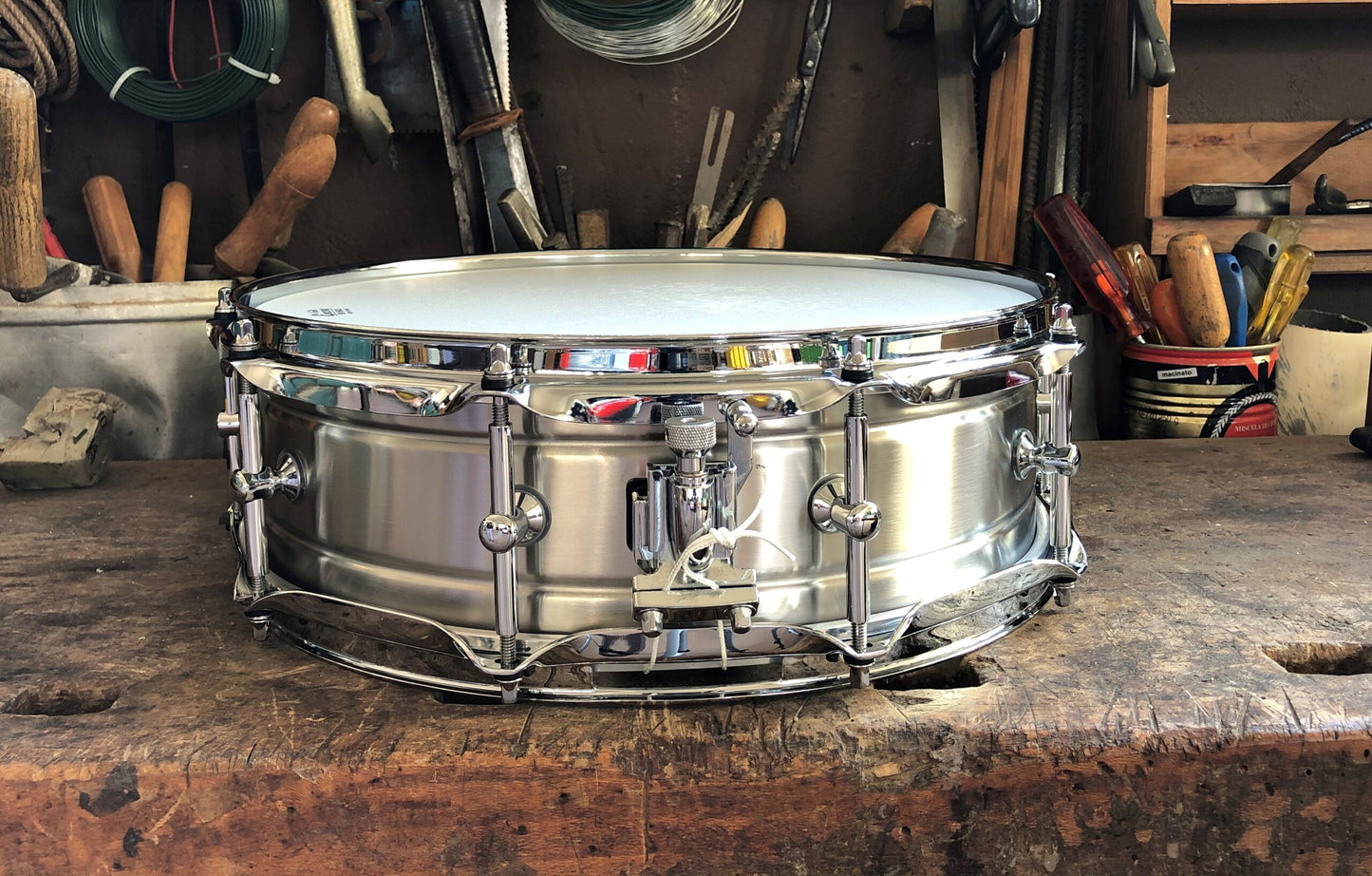 Caisse Claire Steeldrum 14" x 4,5" Stainless Steel