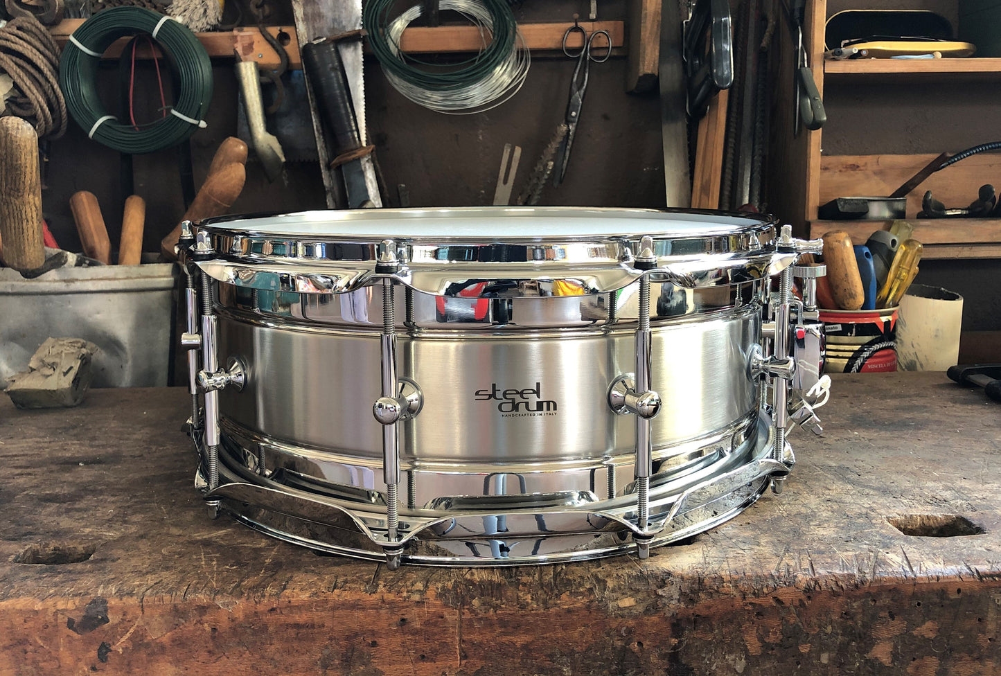 Caisse Claire Steeldrum 14" x 4,5" Stainless Steel