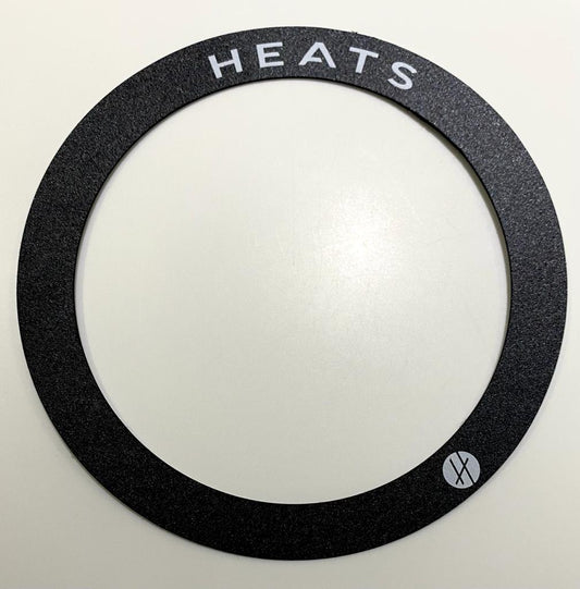 Anneau de renfort Noir Heats 4" ou 5"