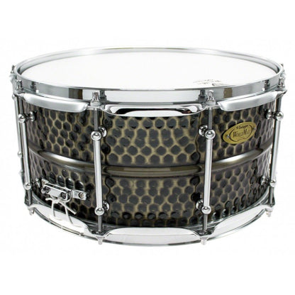 Caisse Claire Black Dawg 14" x 6.5" Martelée