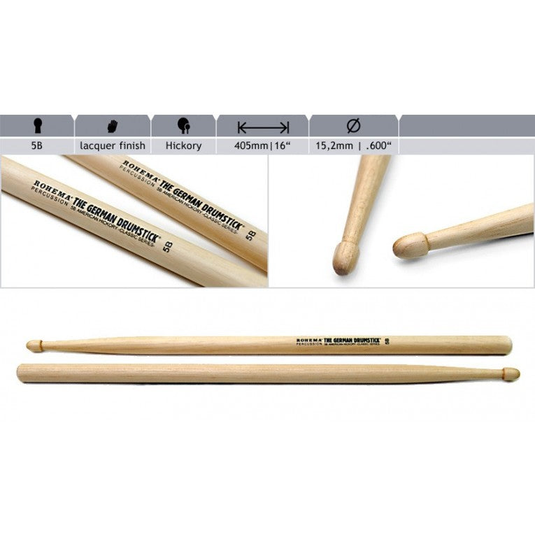 Baguettes Rohema Classic 5B Hickory