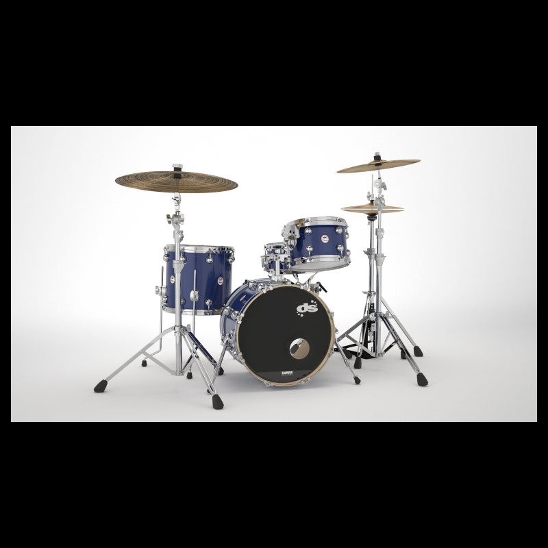 DS Drum Venom Bop Kit Blue Cup Finish 3 PCES 18" 12" 14"