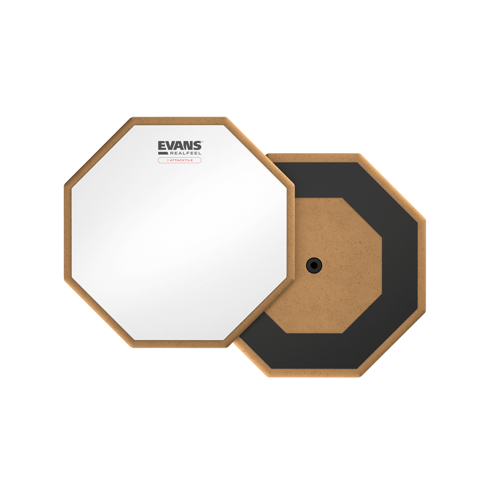 Pad d'entraînement Evans RealFeel Attacktile 10"