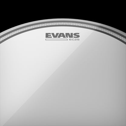 Peau Evans EC2S Clear (de 10" à 16")