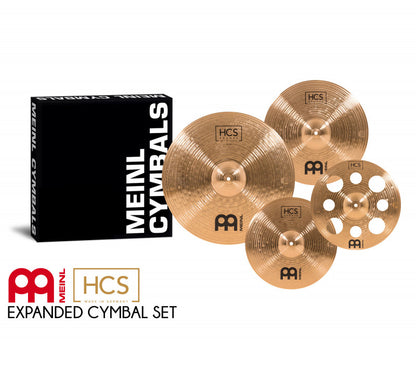 Pack Cymbales Meinl HCS Bronze 4PCS