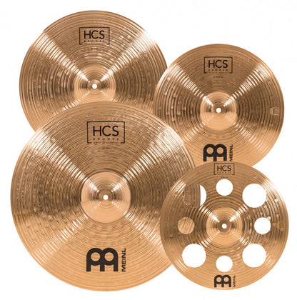 Pack Cymbales Meinl HCS Bronze 4PCS