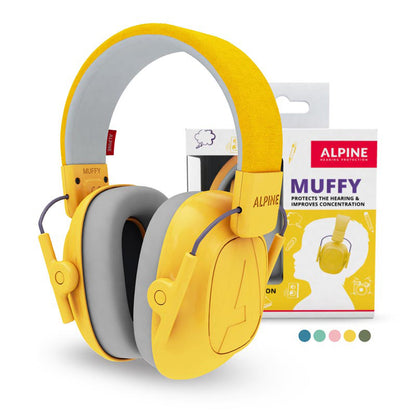 Casque Alpine Muffy Kids Jaune