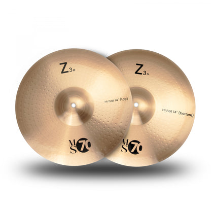 Pack de cymbales B8 Z3 MS70 (HH14" CR16" RD20" SP10")