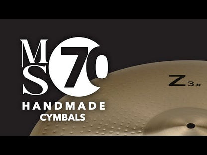 Pack de cymbales B8 Z3 MS70 (HH14" CR16" RD20" SP10")