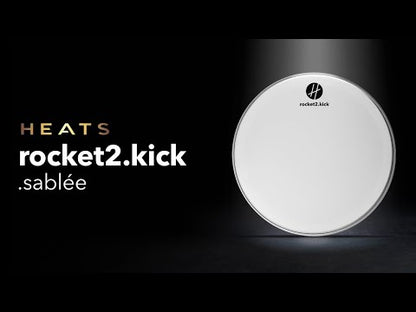 Peau Heats Rocket.Kick2 Sablée (18" à 22")