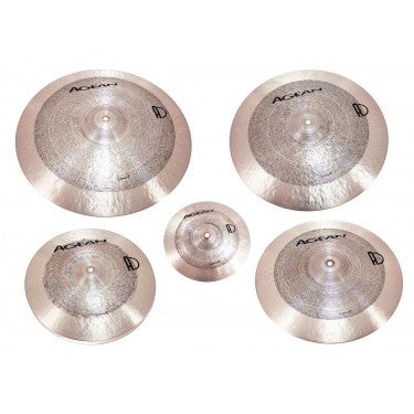 Pack Cymbales Agean Samet 5PCES 14" 10" 16" 18" 20" + Housse