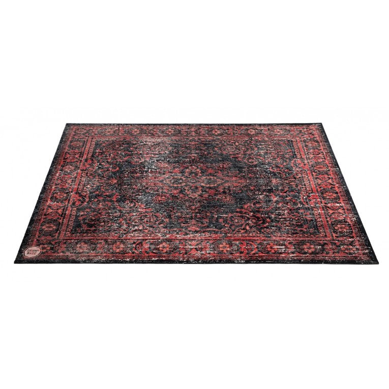 Tapis Vintage Persian Black Red 1,85x1,60m Drum'n'Base